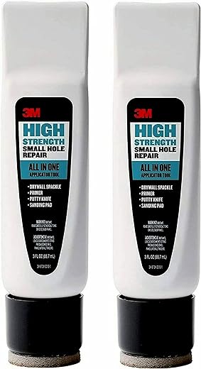 3M SHR-AIO-2-SIOC High Strength Small Hole Repair Applicator Tool, 3 oz, Grey