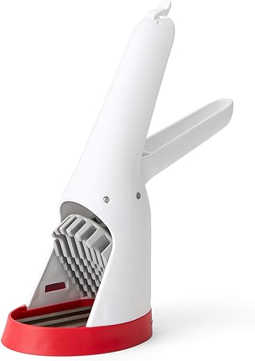 Chef'n Hand-Held Slicer Strawberry Slicester, Cherry/Meringue