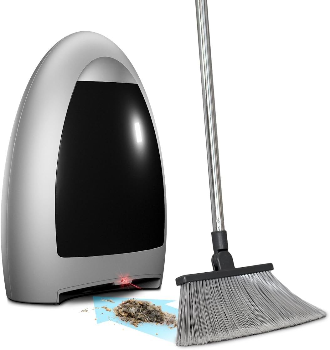 EyeVac Home Touchless Stationary Vacuum, Dual High Efficiency Filtration, Corded, Bagless, Automatic Sensors, 1000 Watt