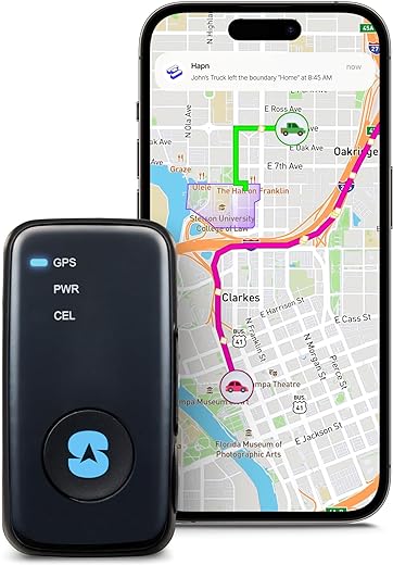 Spytec GPS GL300 GPS Tracker for Vehicles, Cars, Trucks, Equipment and Asset Tracker for Business, Fleets, Loved Ones and Unlimited Real-Time Tracking with App