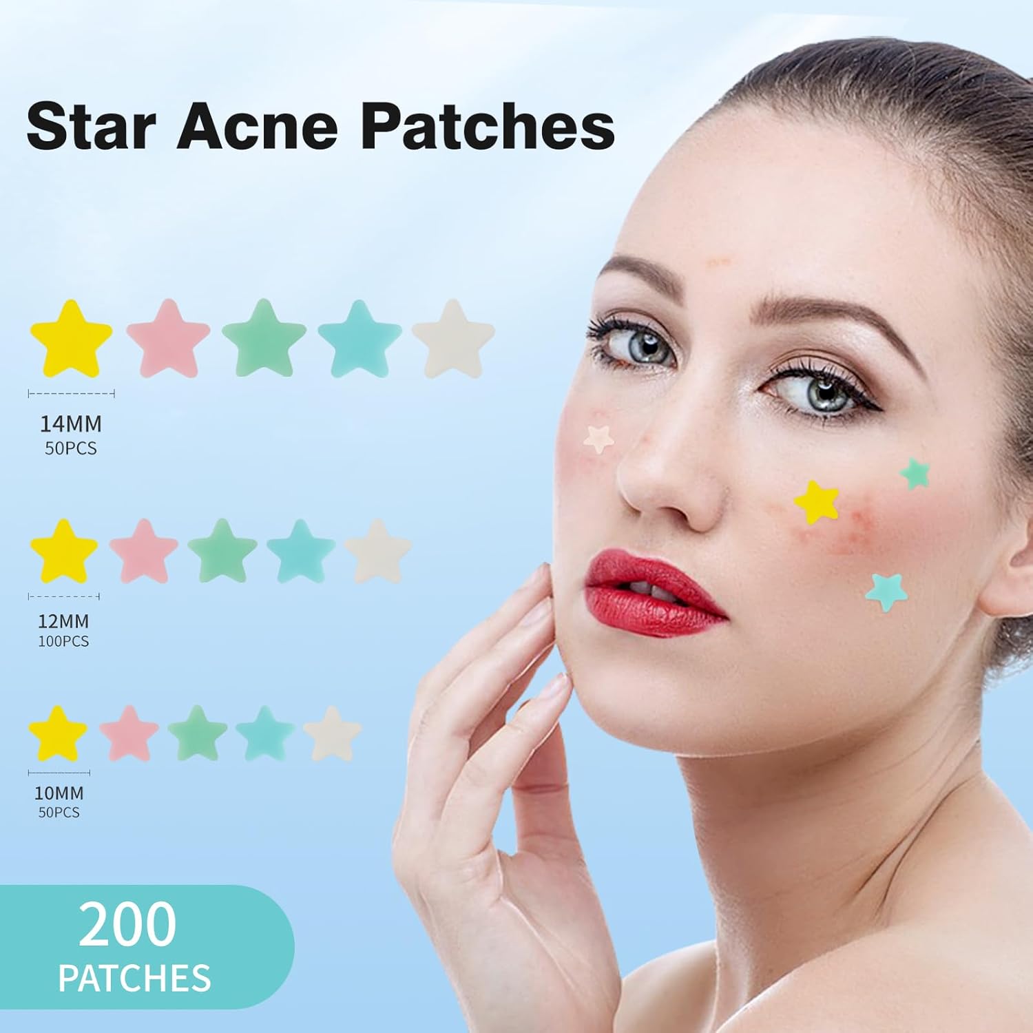 1724329510 35 Pimple Patches for Face Hydrocolloid Acne Patches Cute Star Zit