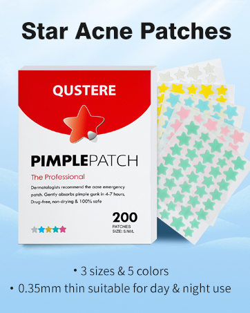 1724329512 53 Pimple Patches for Face Hydrocolloid Acne Patches Cute Star Zit