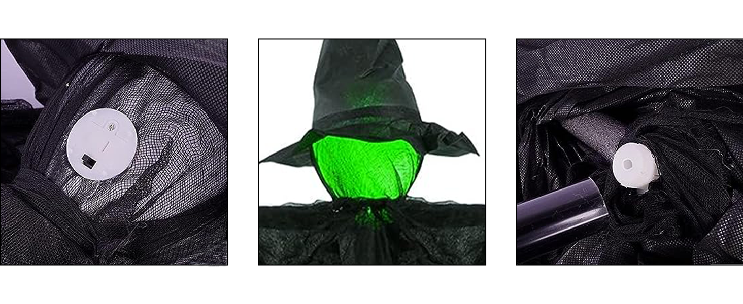 1724332997 81 Dazzle Bright Halloween Decorations 6 FT Set of 3 Light