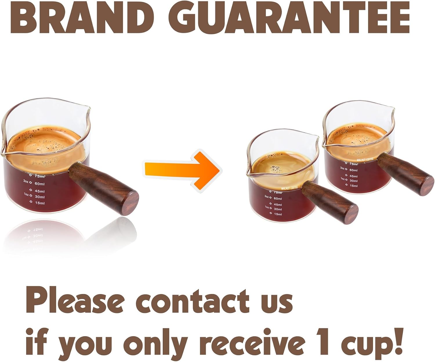 1724333934 744 Pack of 2 Handmade Espresso Shot Glass Double Spouts 35oz