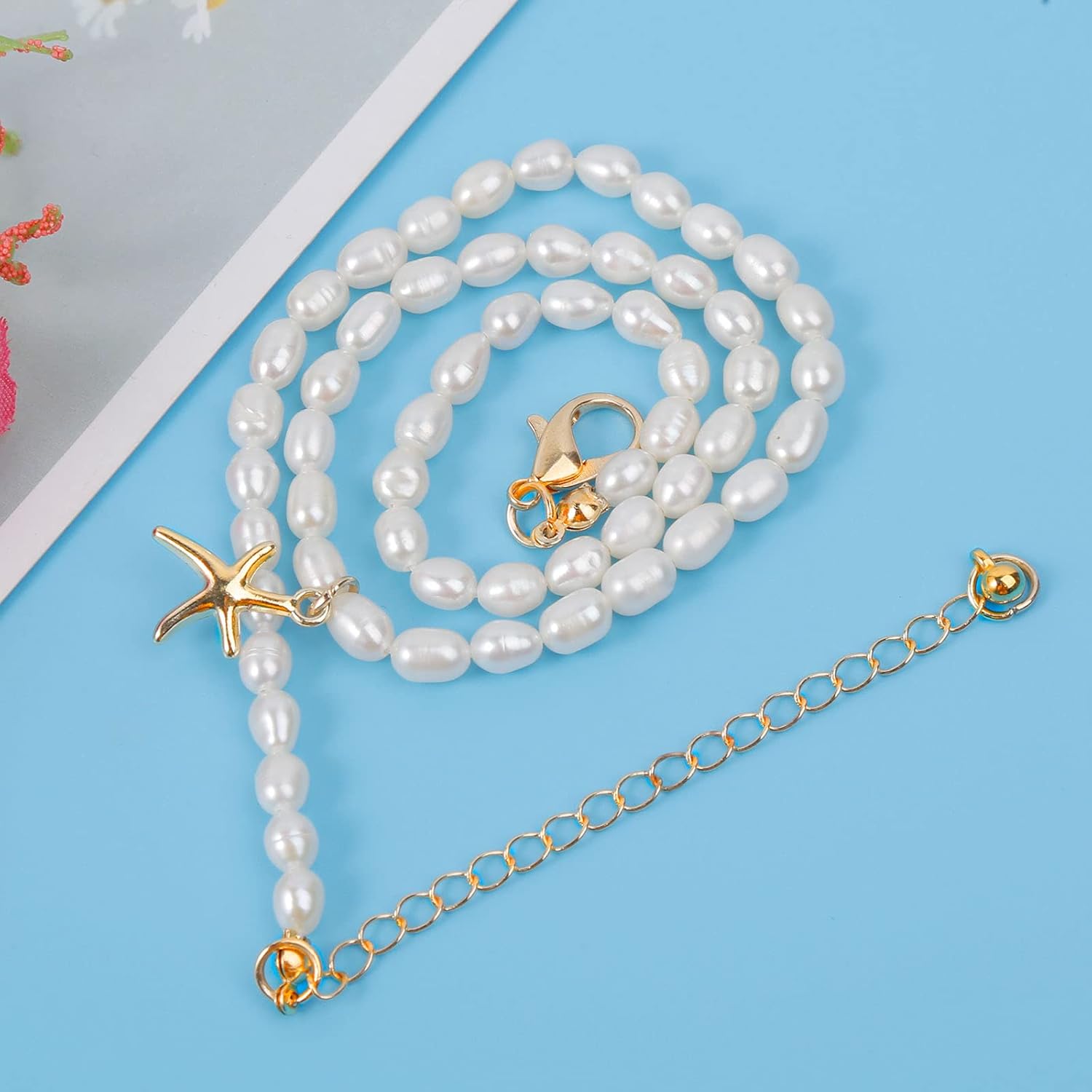 1724339118 672 wgoud Natural Freshwater Pearl Choker Necklace for Women Trendy 14K