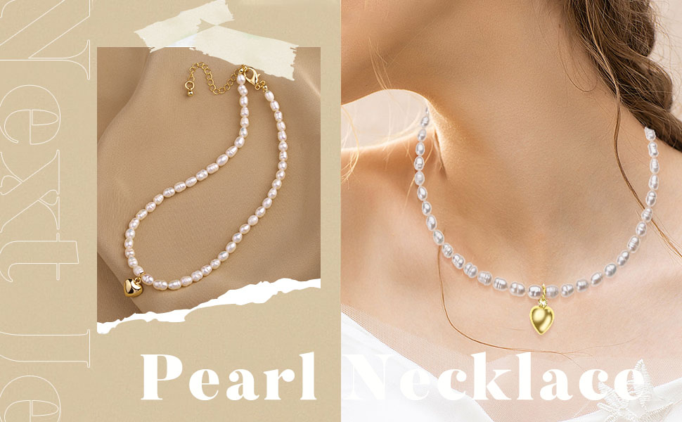 1724339120 203 wgoud Natural Freshwater Pearl Choker Necklace for Women Trendy 14K