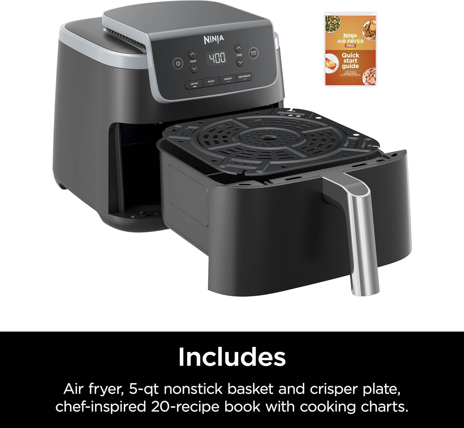 1724354413 573 Ninja Air Fryer Pro 4 in 1 with 5 QT Capacity Air