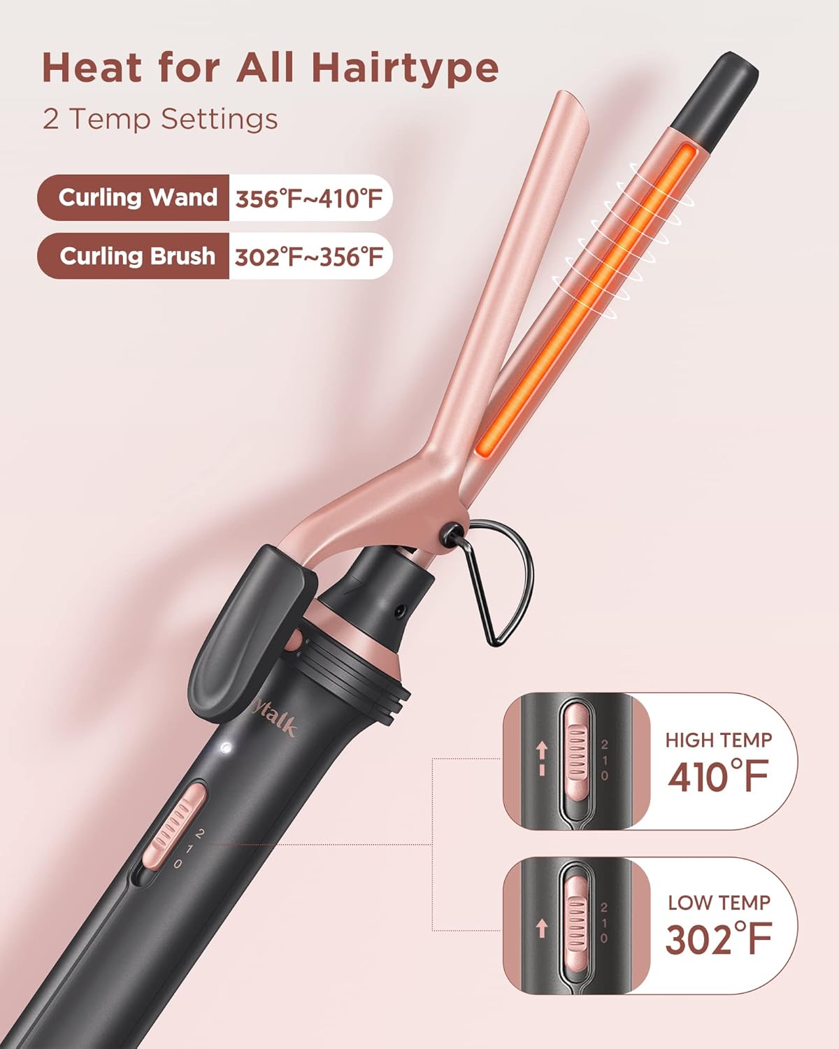 1724363714 665 Wavytalk 5 in 1 Curling Iron Set with Curling Brush