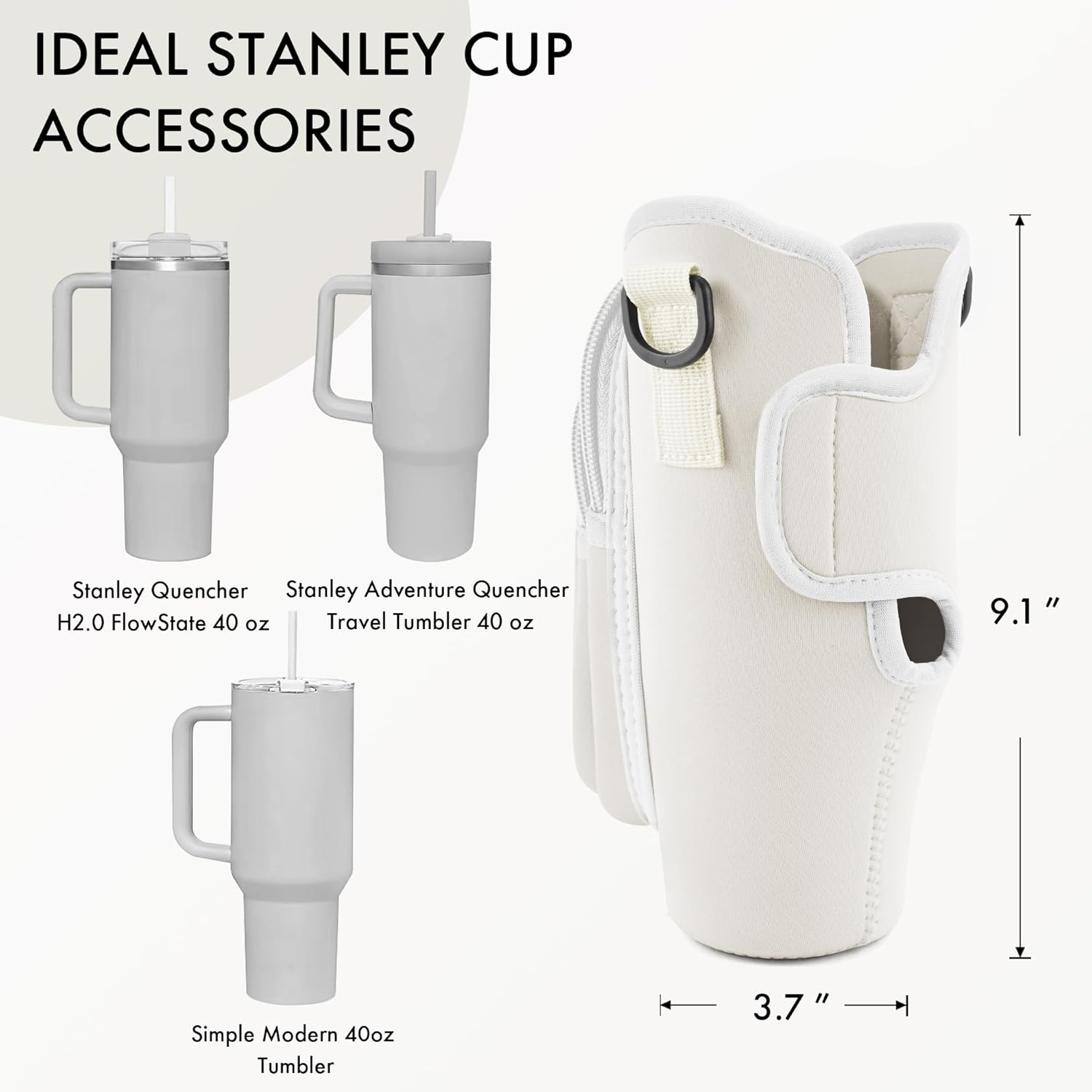 1724364560 726 Water Bottle Carrier Bag with Phone Pocket for Stanley Cup