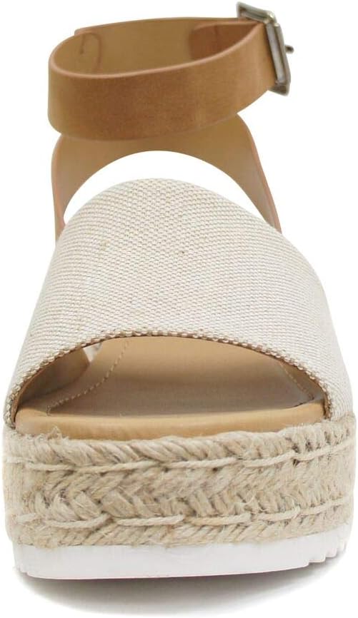 1724367862 143 Soda Topic Open Toe Buckle Ankle Strap Espadrilles Flatform Wedge