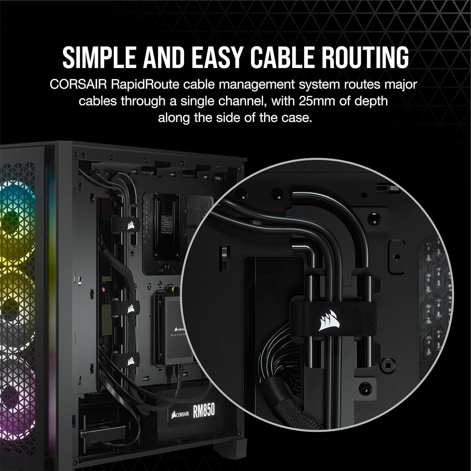 1724368702 783 CORSAIR 4000D AIRFLOW Tempered Glass Mid Tower ATX Case High Airflow