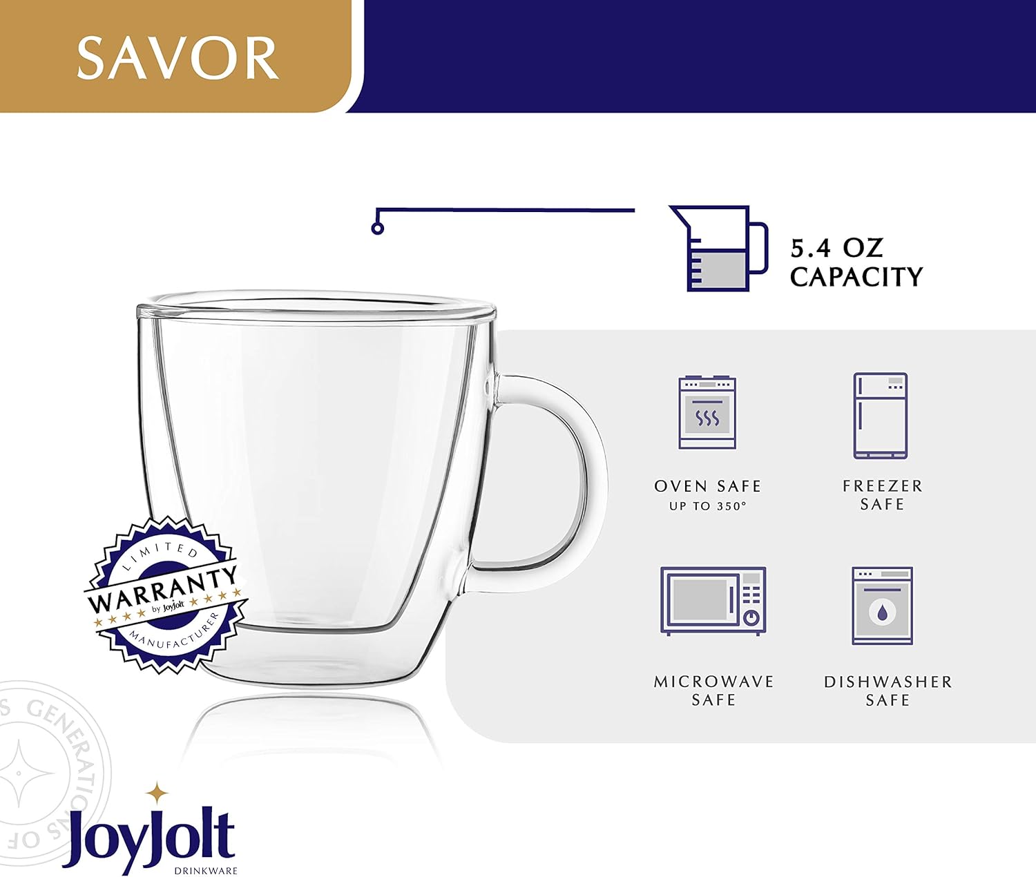 1724372054 736 JoyJolt Savor Double Wall Insulated Glasses Espresso Mugs Set of