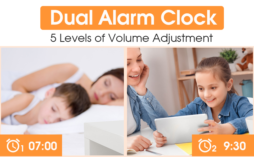 1724373732 144 Super Loud Alarm Clock for Heavy Sleepers AdultsDigital Clock with