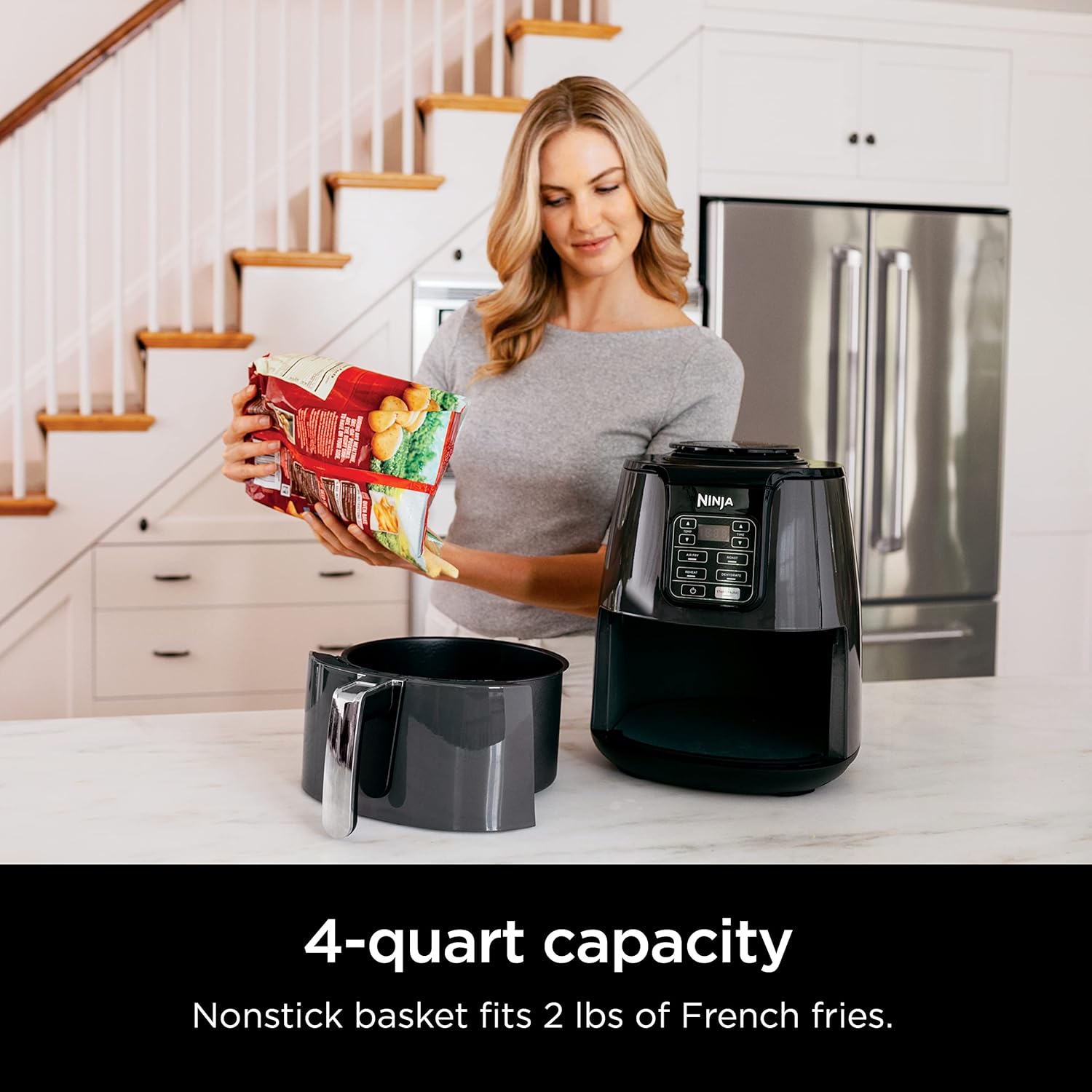 1724391560 249 Ninja AF101 Air Fryer that Crisps Roasts Reheats Dehydrates