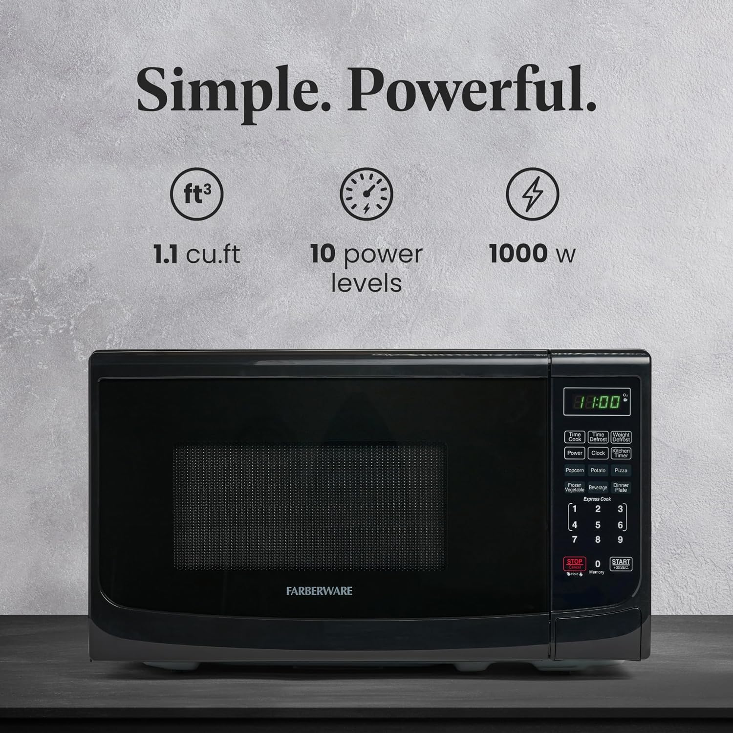 1724393209 637 Farberware Countertop Microwave 700 Watts 07 Cu Ft Microwave