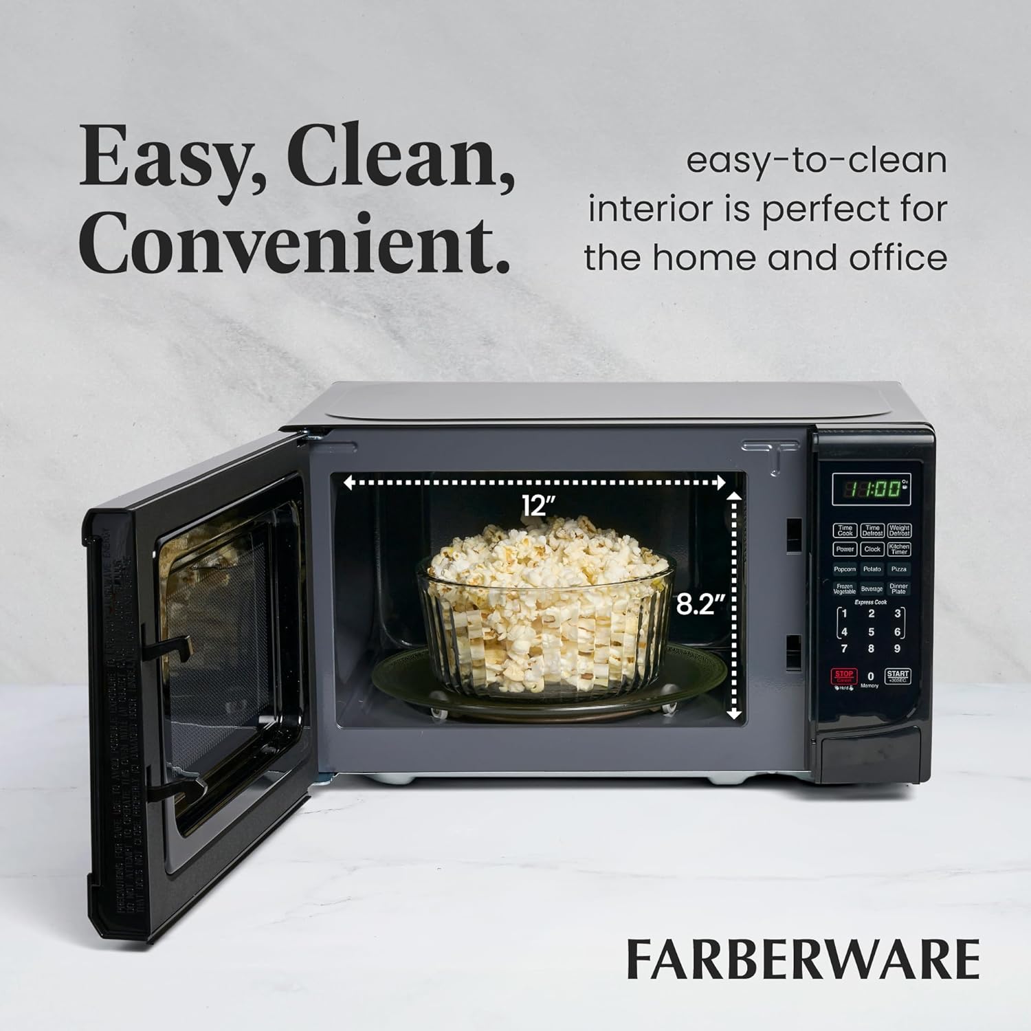 1724393209 966 Farberware Countertop Microwave 700 Watts 07 Cu Ft Microwave