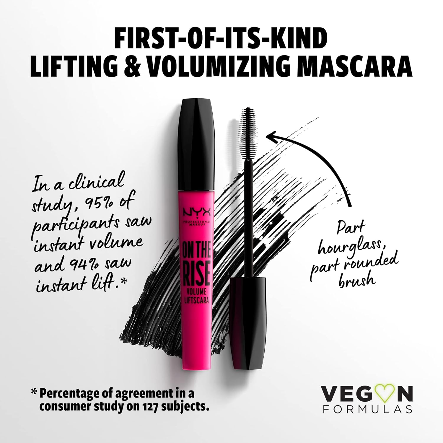 1724399283 305 NYX PROFESSIONAL MAKEUP On the Rise Volume Liftscara Mascara