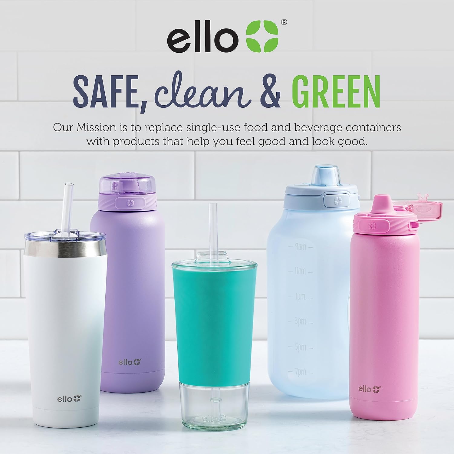 1724434112 264 Ello Pop Fill Stainless Steel Water Bottle with Quick