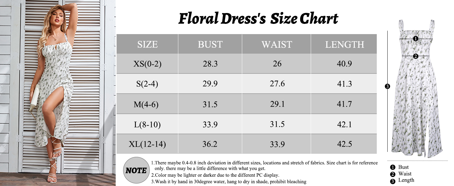 1724438474 568 Floral Midi Corset Dress Boho Flowy Slit Lace Up Dresses