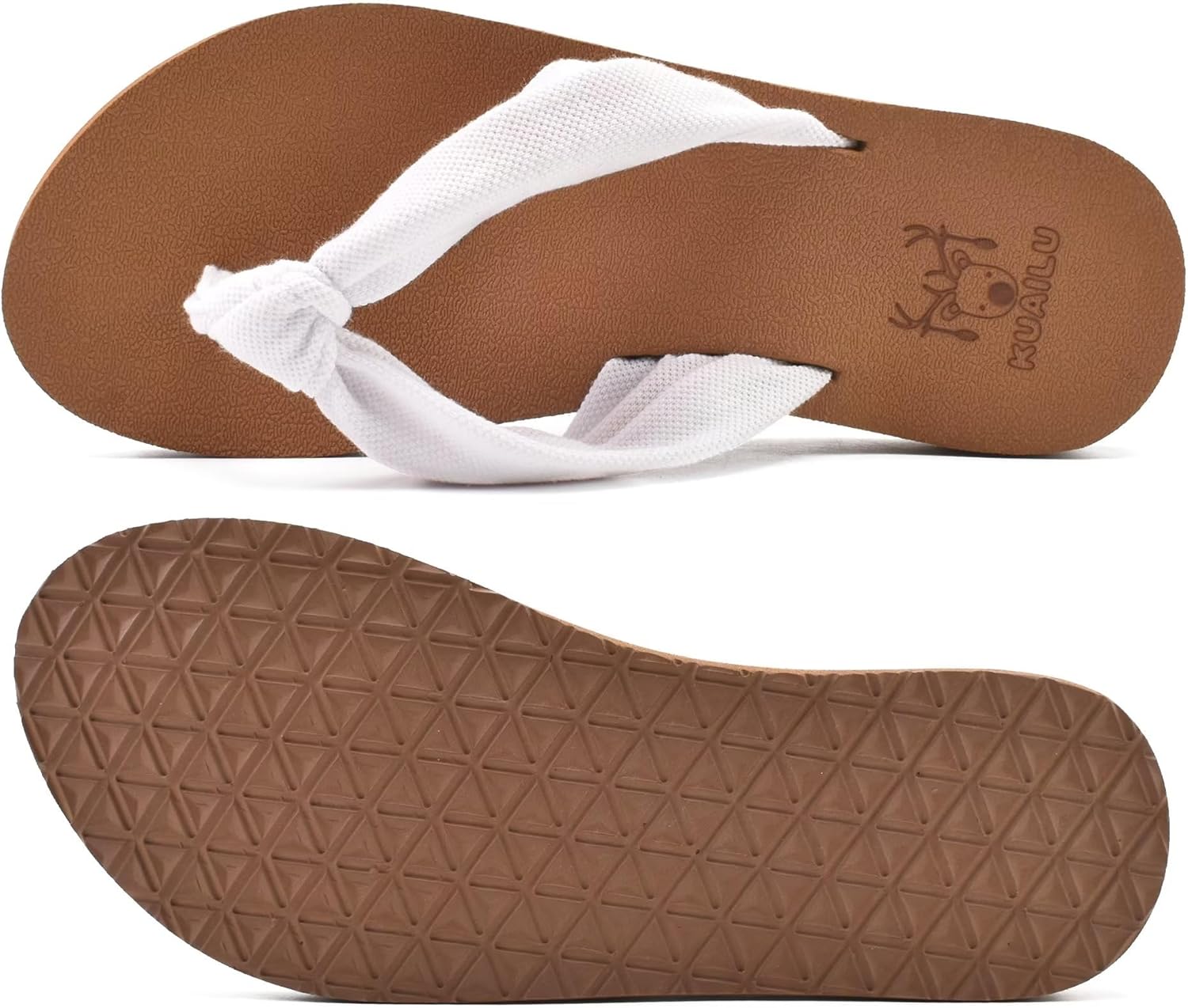 1724443778 806 KuaiLu Flip Flops for Women with Arch Support Yoga Mat