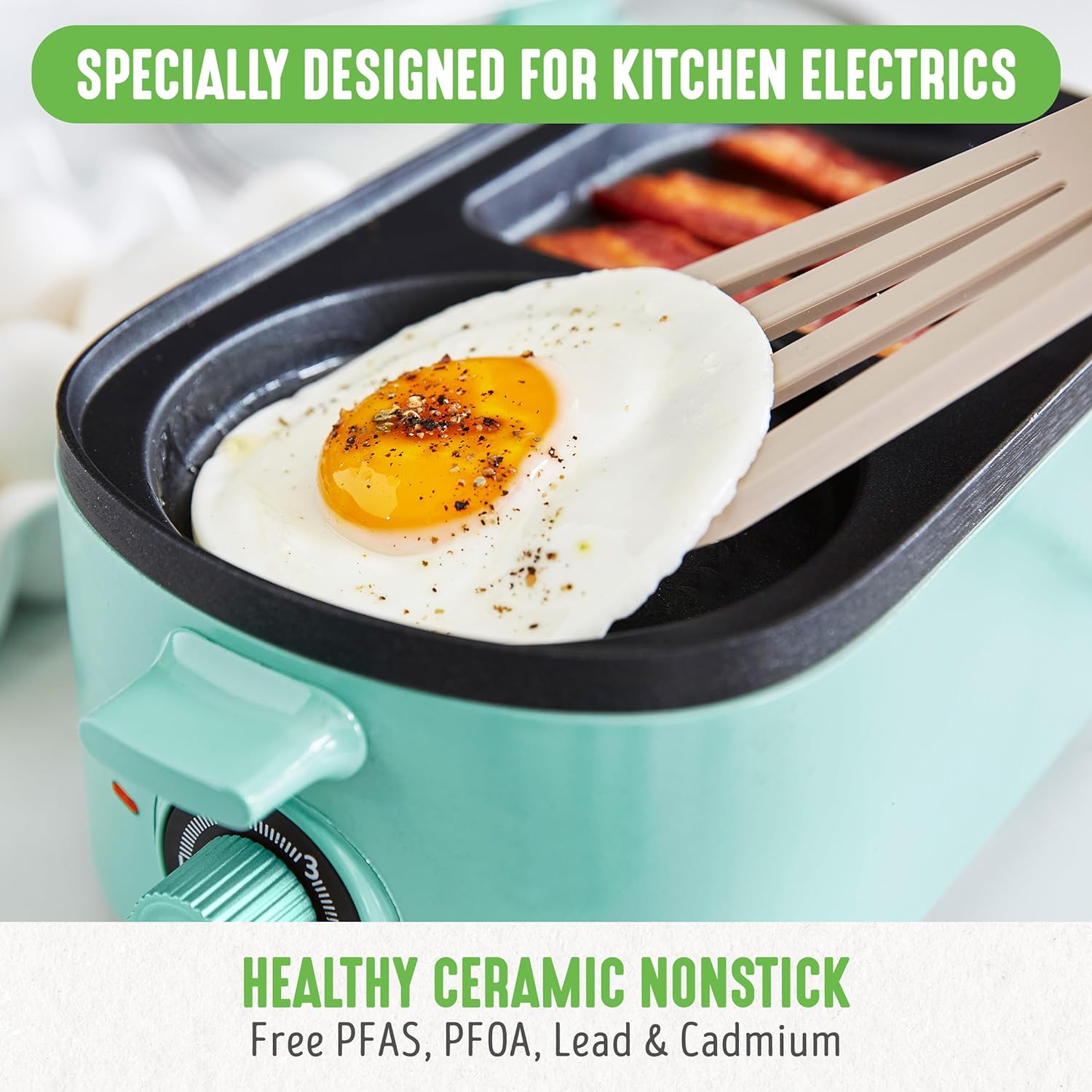 1724454158 118 GreenLife 3 in 1 Breakfast Station Ceramic Nonstick PFAS Free Dual Griddles for