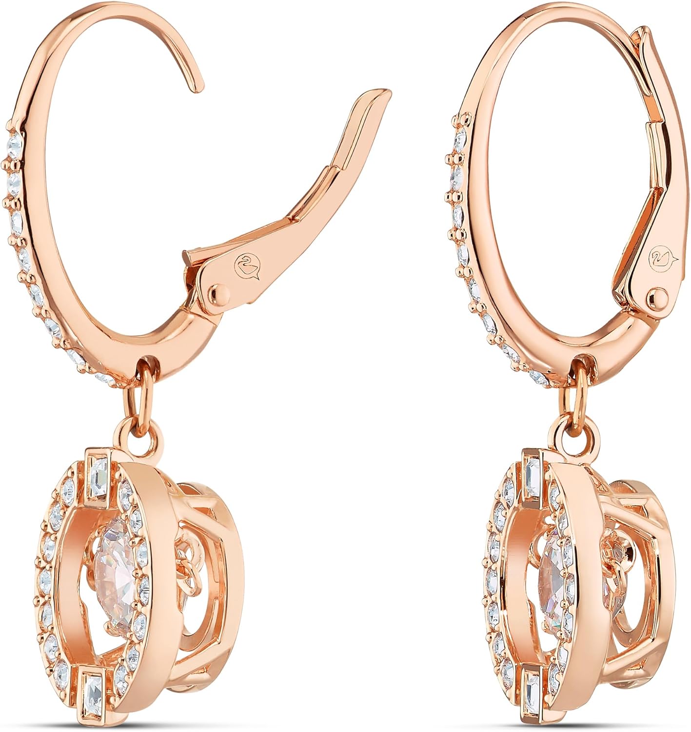 1724462659 727 Swarovski Sparking Dance Crystal Jewelry Collection Gold Tone Rose