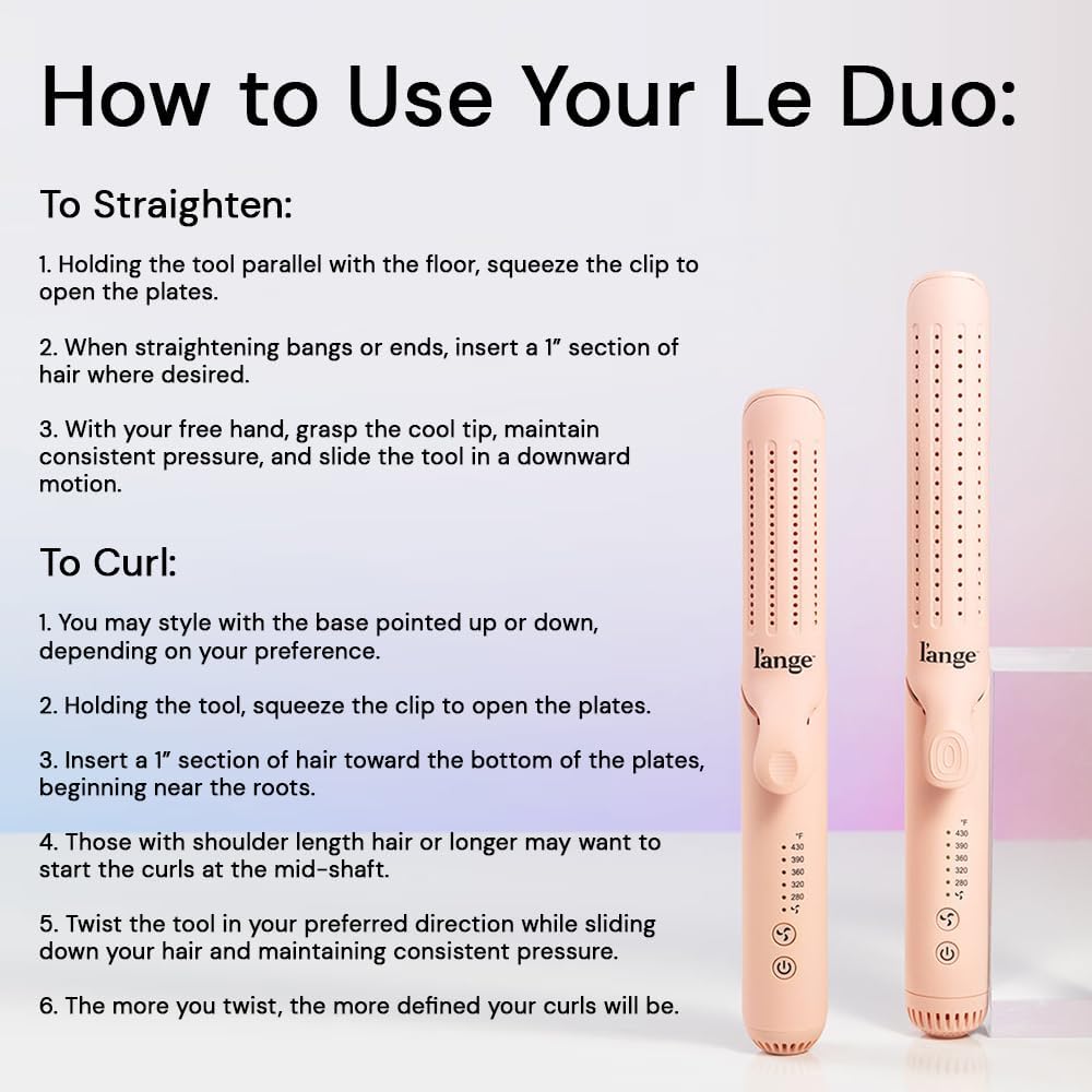 1724483079 241 LANGE HAIR Le Duo Grande 360° Airflow Styler 2 in 1