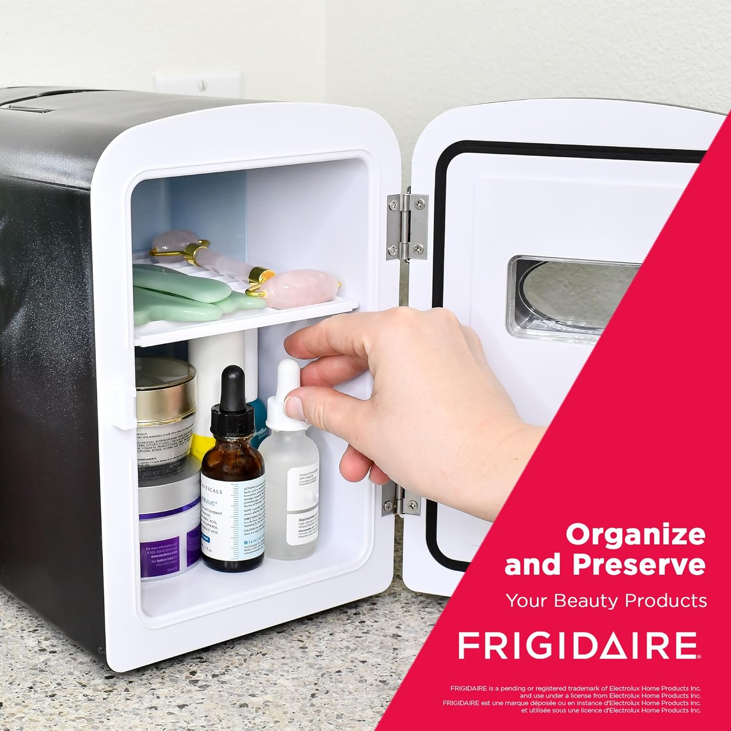 1724506255 863 Frigidaire EFMIS175 Retro 9 Can Mini Personal Fridge Portable Cooler for