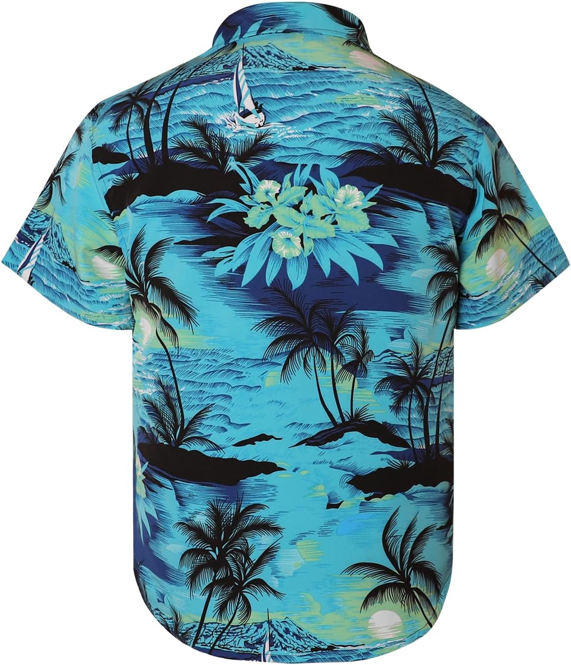 1724517786 526 Hawaiian Shirt for Men Sleeves Printed Casual Button Down Summer