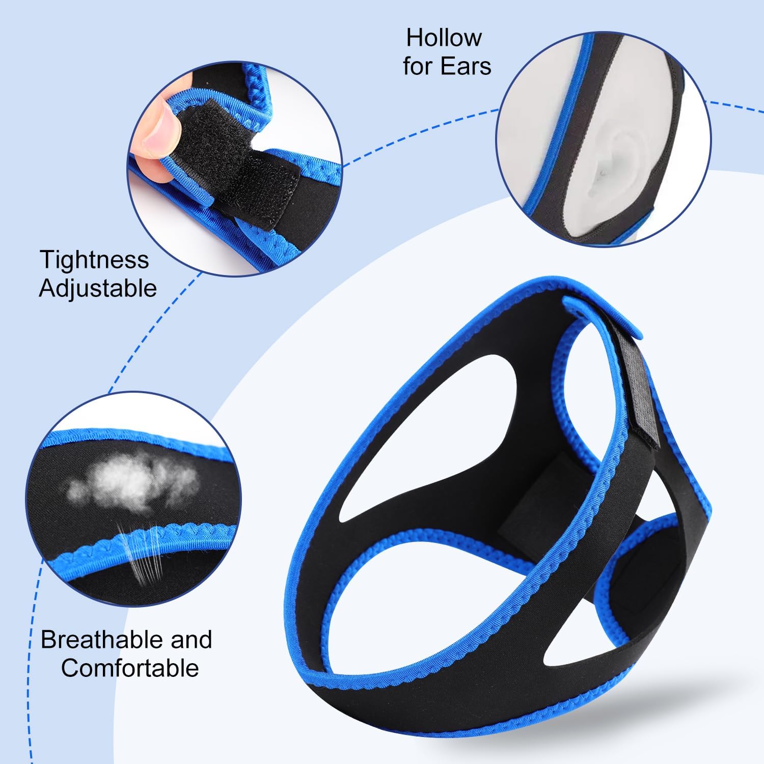 1724520381 584 2PCS Veralabs Airflow Jaw Strap Anti Snoring Devices Anti Snoring