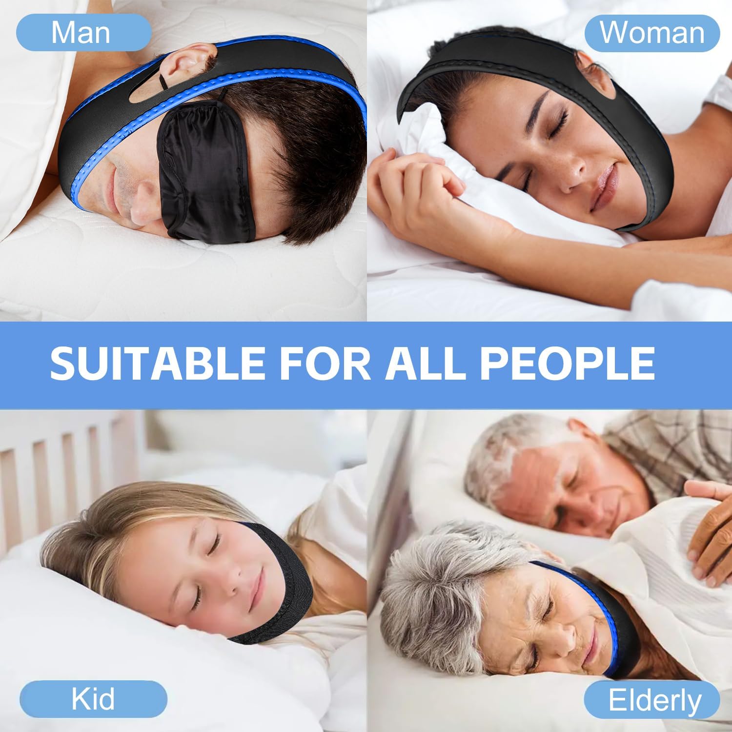 1724520381 778 2PCS Veralabs Airflow Jaw Strap Anti Snoring Devices Anti Snoring