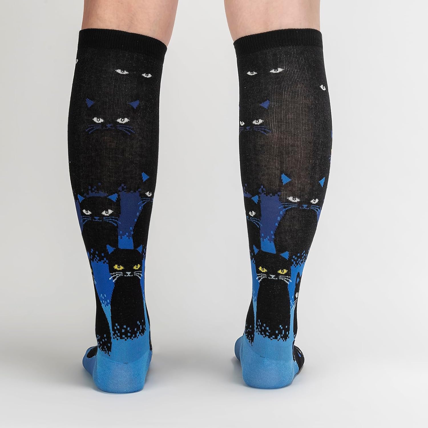 1724526323 336 Sock It To Me Womens Knee High Cat Socks