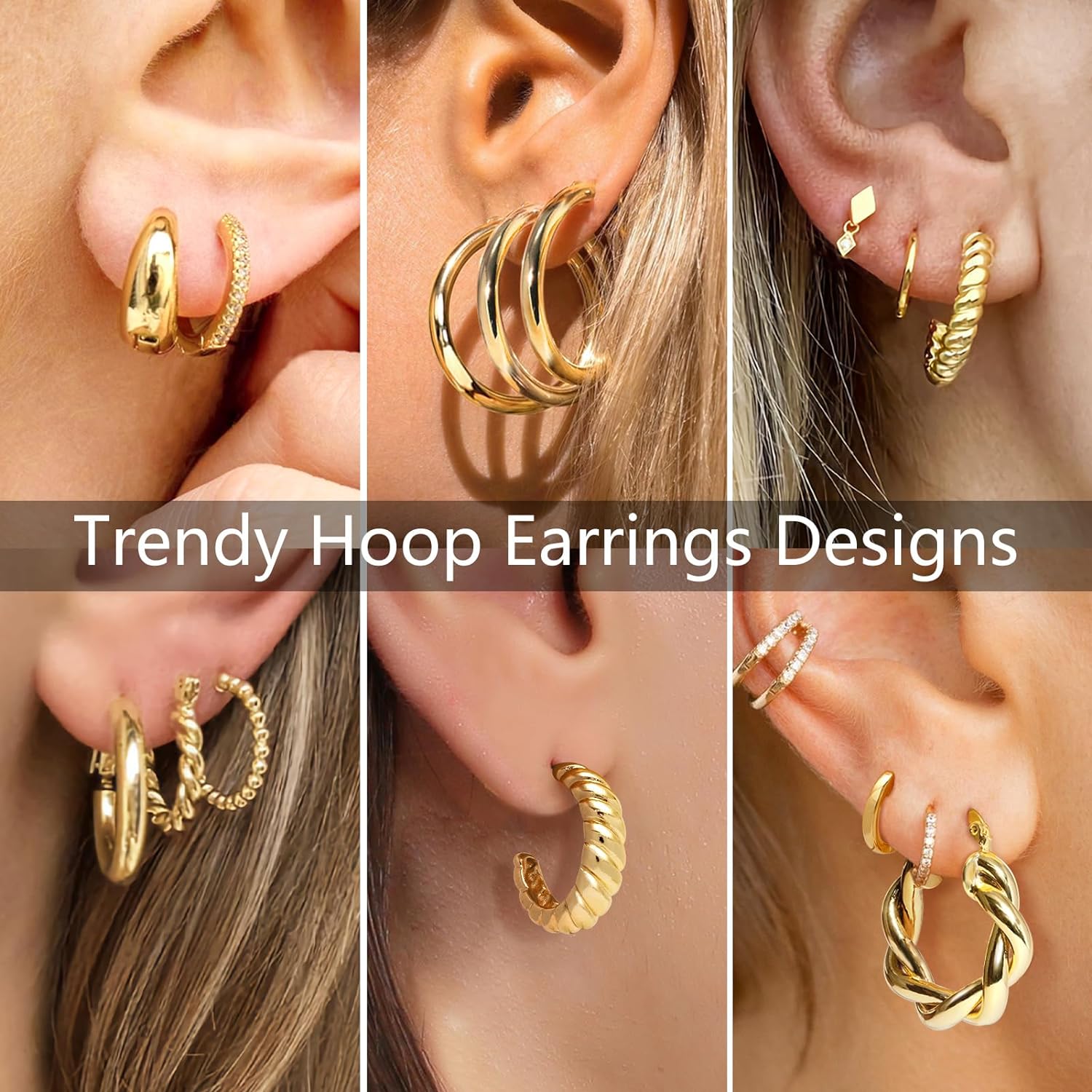 1724539222 47 Adoyi 9 Pairs Gold Hoop Earrings Set for Women Girls