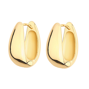 1724541001 796 6 Pairs 14K Gold Hoop Earrings for Women Lightweight Chunky