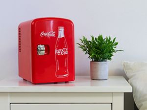 1724544401 95 Coca Cola Classic Coke Bottle 4L Mini Fridge w 12V DC