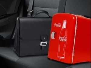 1724544402 818 Coca Cola Classic Coke Bottle 4L Mini Fridge w 12V DC