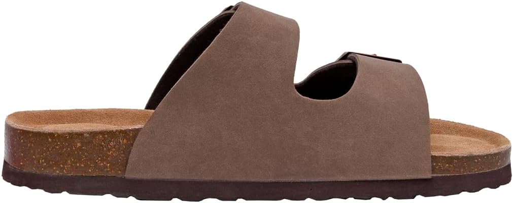 1724557430 40 CUSHIONAIRE Womens Lane Cork Footbed Sandal With Comfort