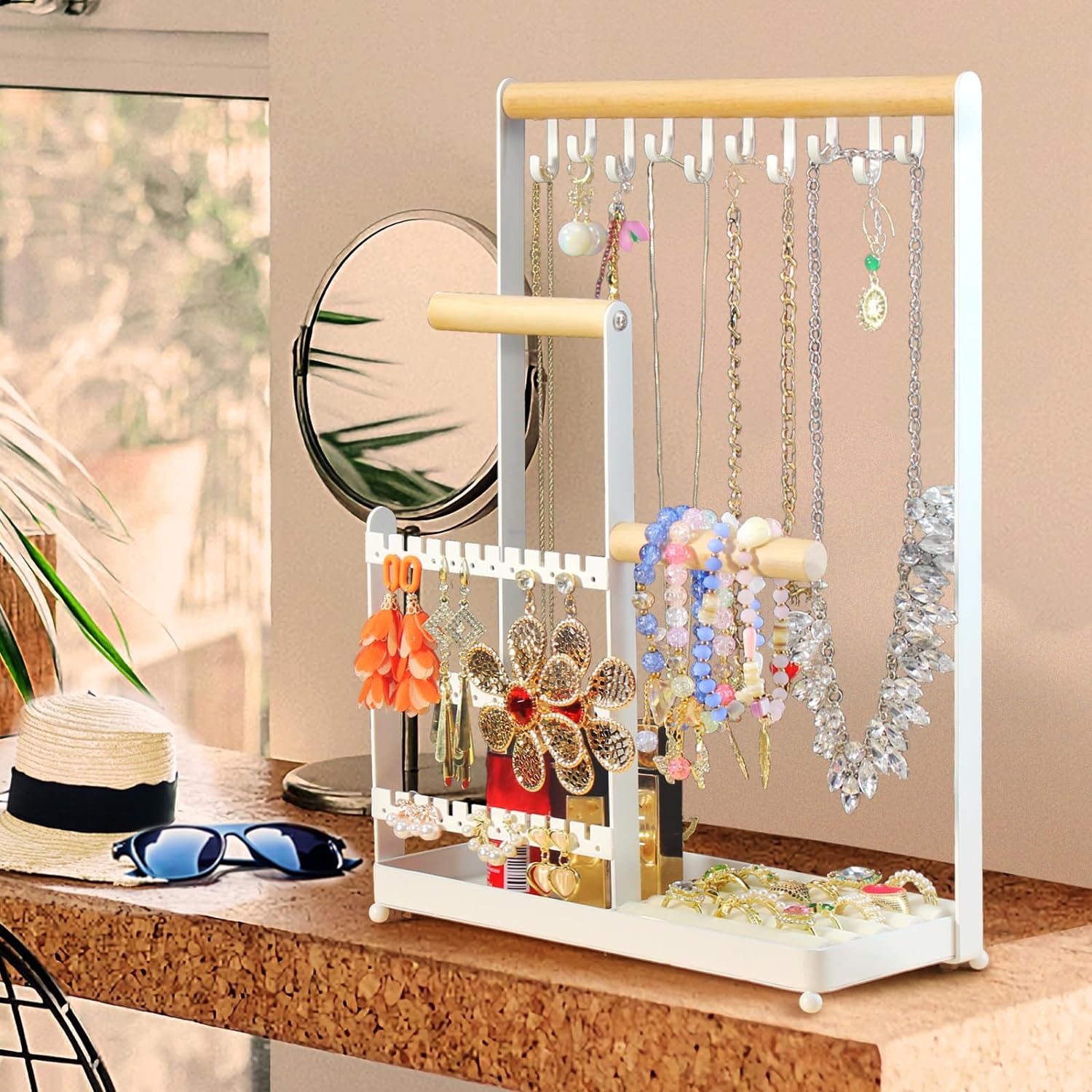 1724577874 200 Jewelry Organizer Jewelry Holder Organizer w36 Earring Organizer and 10