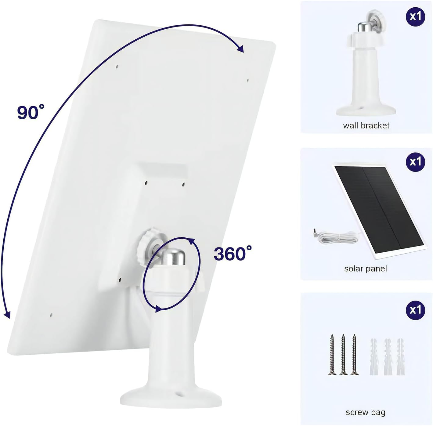 1724580560 979 Ring Camera Solar Panel Compatible with Ring Stick Up Cam