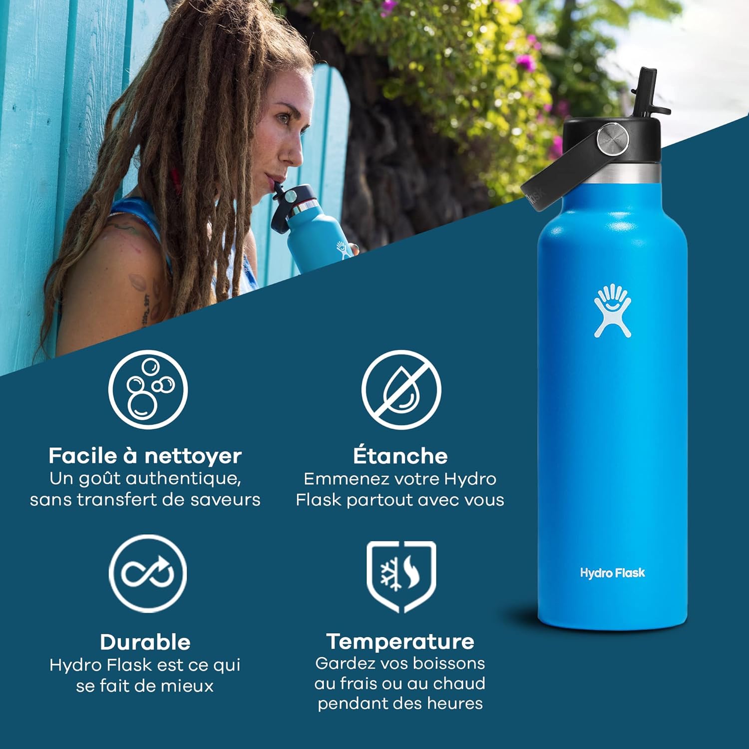 1724586594 124 HYDRO FLASK Water Bottle 621 ml 21 oz