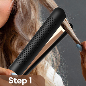 1724596952 311 360° Airflow Styler Professional 2 in 1 Curling Iron and Straightener