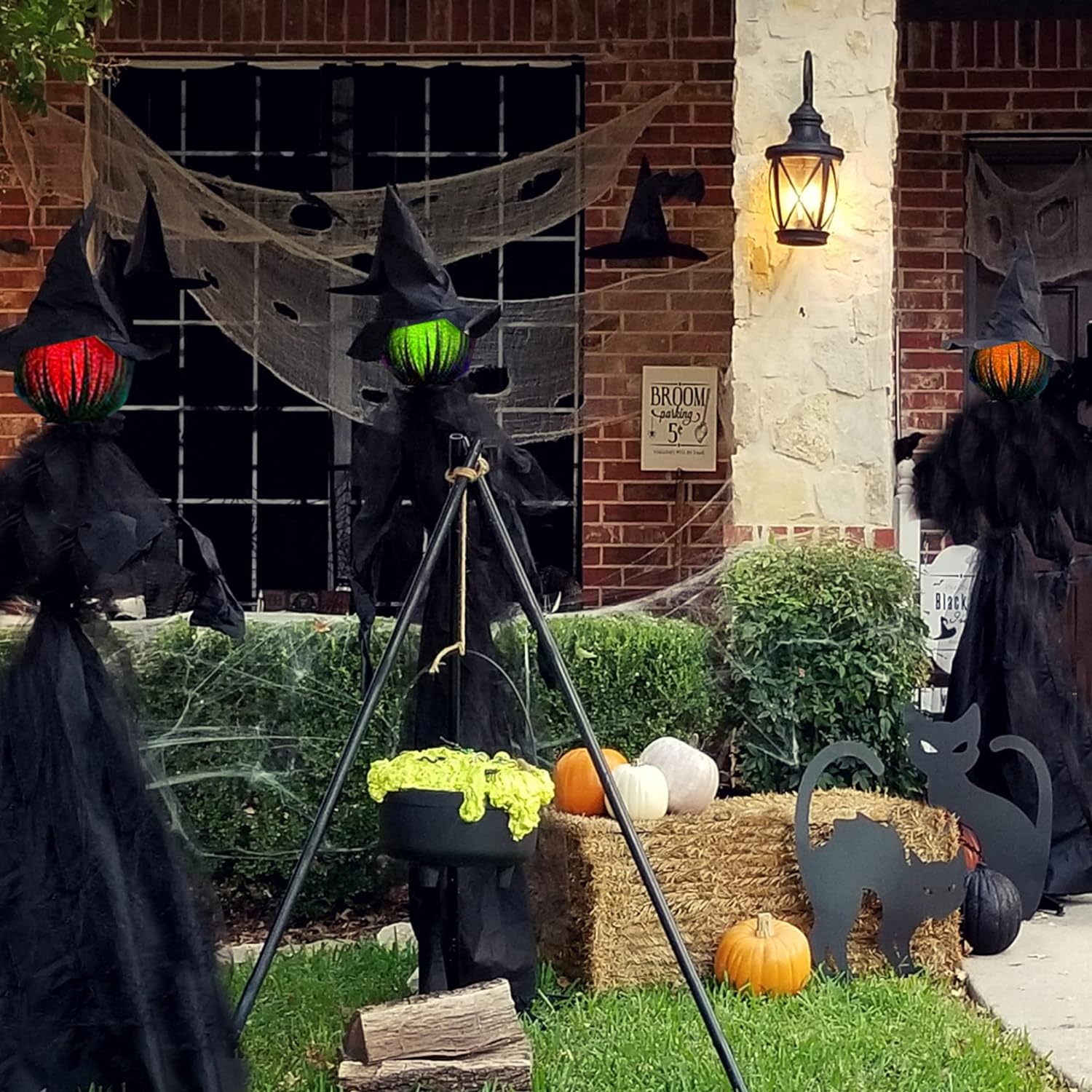 1724597817 75 Hourleey Halloween Decorations 6 FT Set of 3 Lighted Halloween