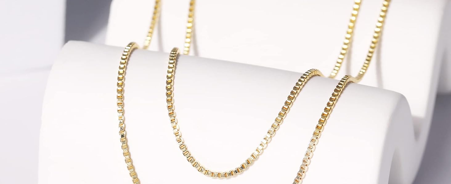 1724604618 979 CHESKY Gold Layered Necklaces for Women 14K Dainty Gold Chain