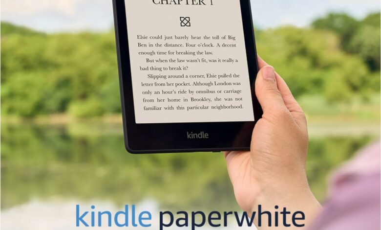 Amazon Kindle Paperwhite (16 GB) – Now with a larger display, adjustable warm light, increased battery life, and faster page turns – Black