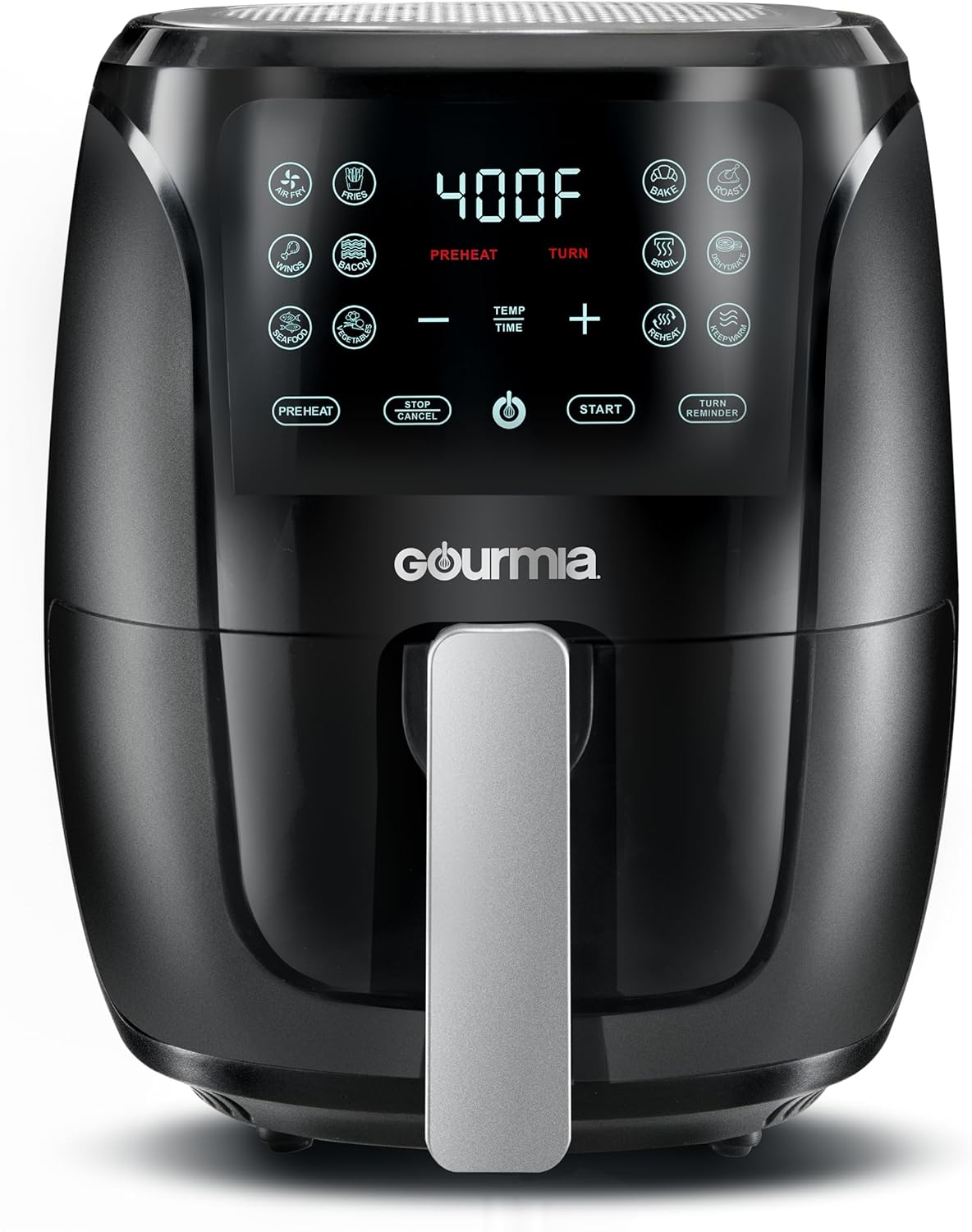 Gourmia Air Fryer Oven Digital Display 4 Quart Large AirFryer