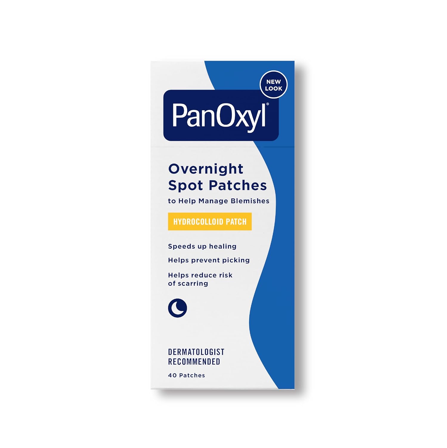 PanOxyl PM Overnight Spot Patches Advanced Hydrocolloid Healing Technology Fragrance