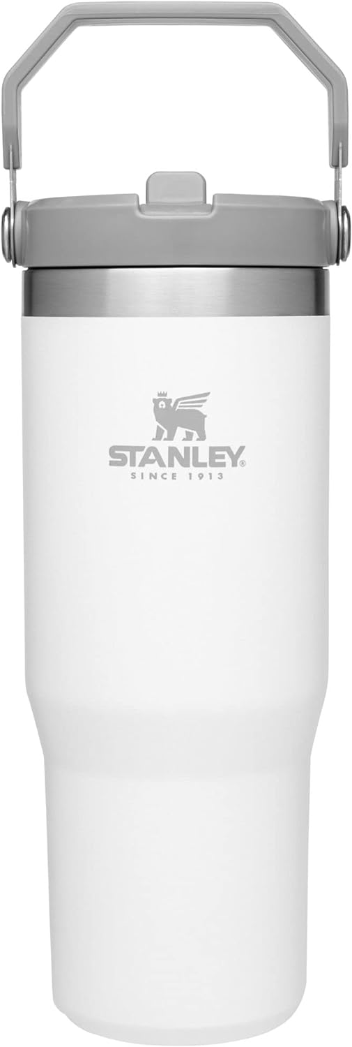 STANLEY IceFlow Stainless Steel Tumbler with Straw Vacuum Insulated Water